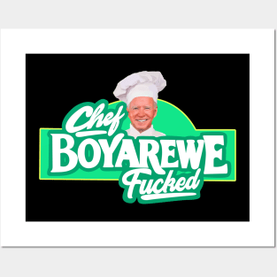 Chef Boyarewe Biden Posters and Art